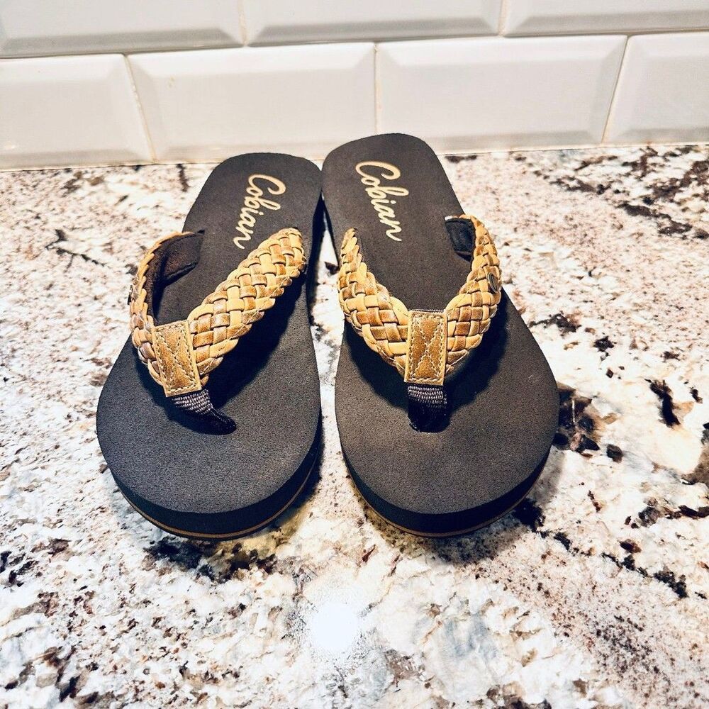 Cobian Braided Bounce Thong Sandals